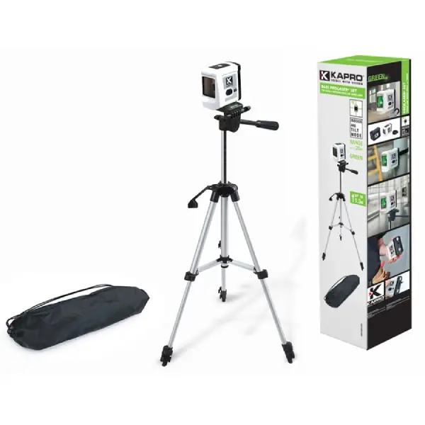 Laserski nivelator 862G ProLaser Cross Line sa stativom - Kapro