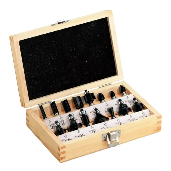 Metabo Set glodala za drvo 15 komada