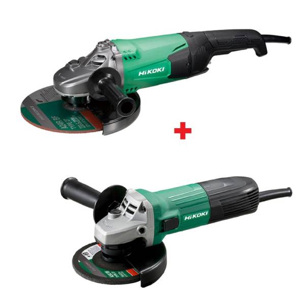 Set ugaone brusilice G23ST-WAZ + G13STA-YGZ - Hikoki