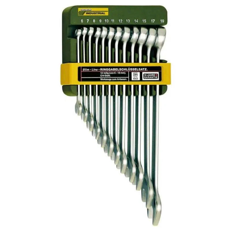 SlimLine viljuškasto-okasti ključevi set 12 komada - Proxxon