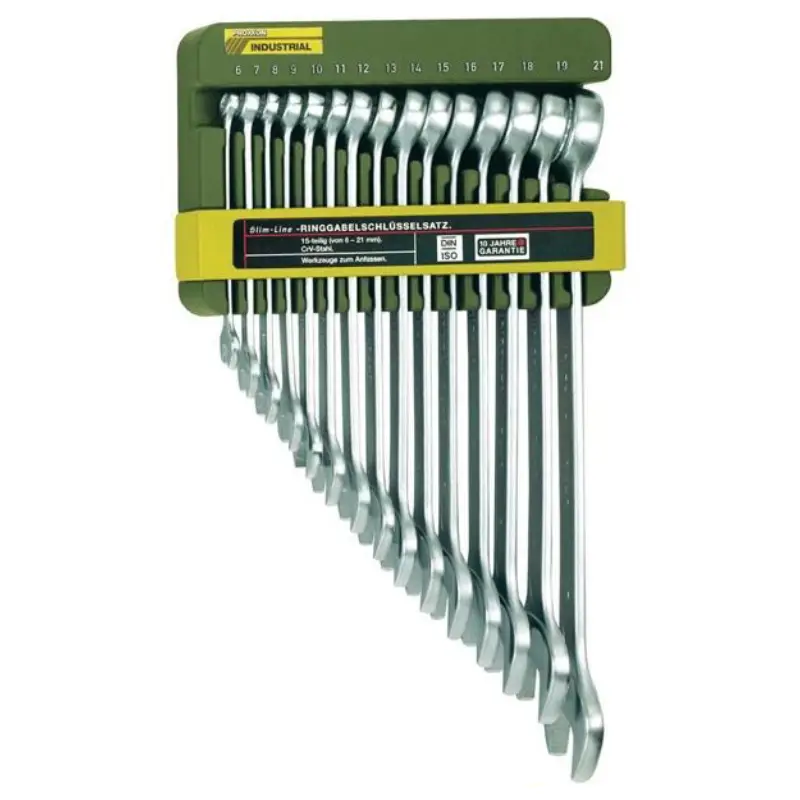 SlimLine viljuškasto-okasti ključevi set 15 komada - Proxxon